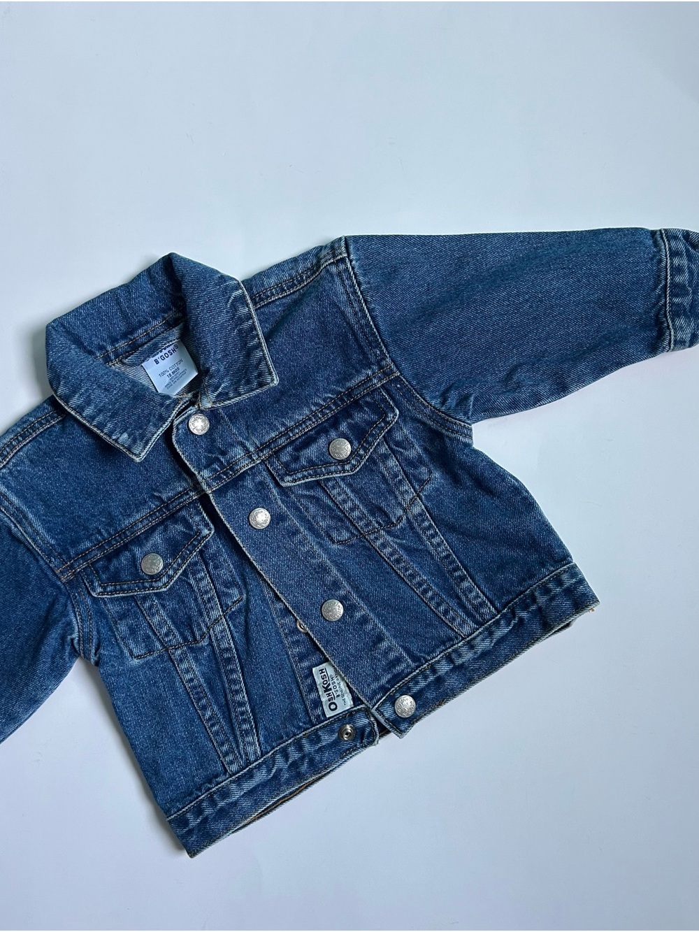 Vintage 90s Oshkosh B’gosh Denim Jacket 18-24M